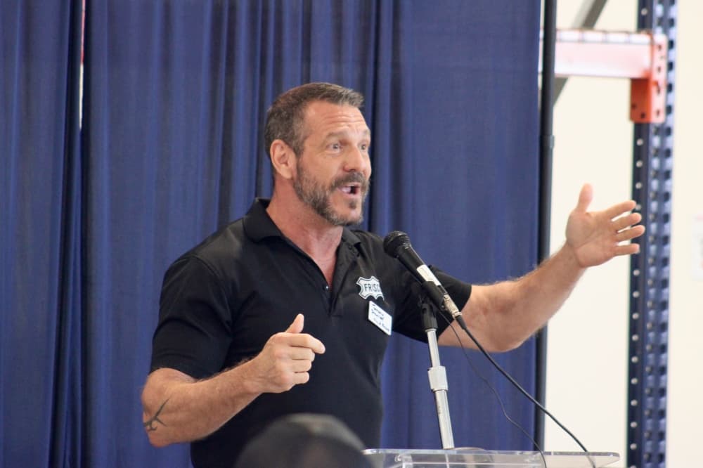 Jeremy Starritt speaking