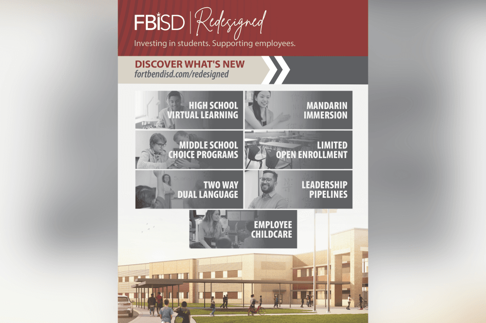 FBISD virtual high school student learning online with flexible schedule