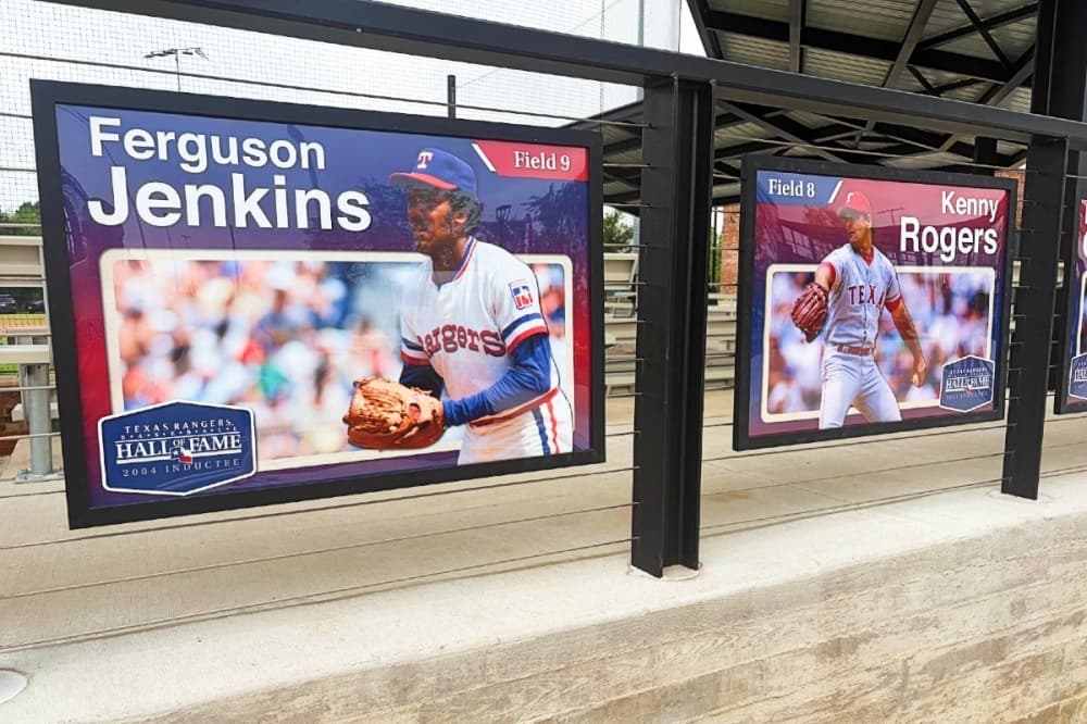 Fergie Jenkins and Kenny Rogers photo 