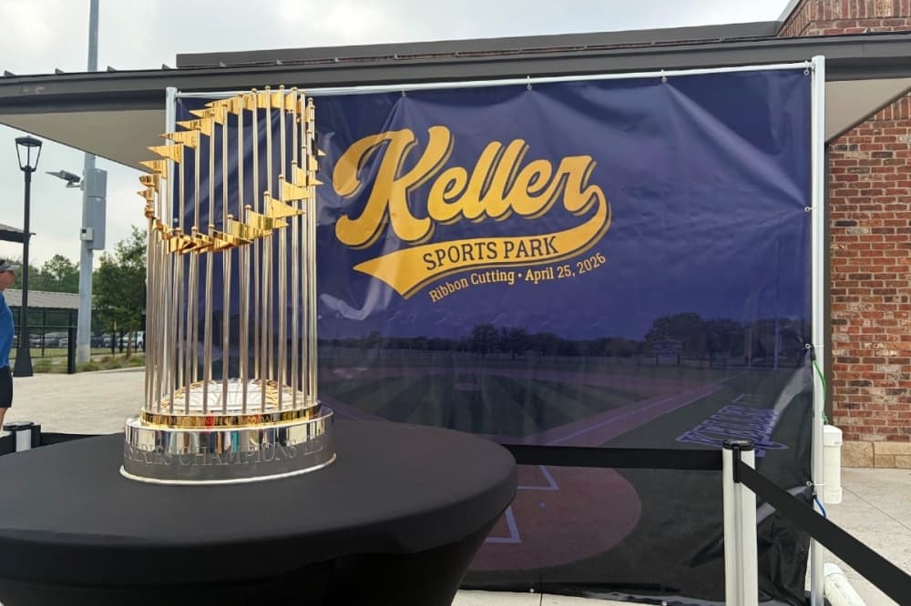 World Series trophy 