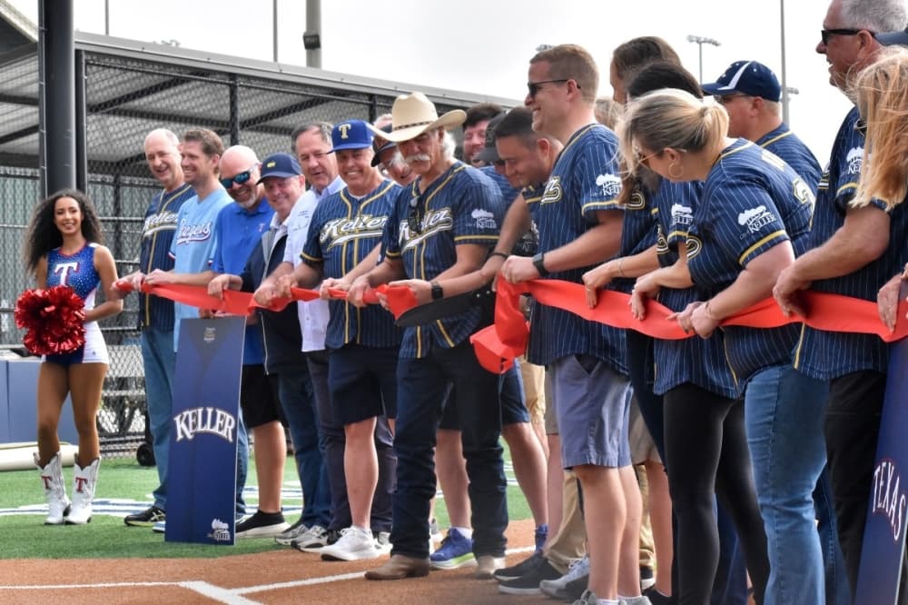 GALLERY: Keller Sports Park, Rangers showcase partnership at grand opening ceremony