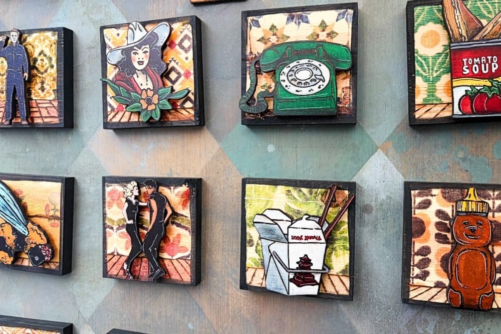 More than 100 artists from 37 different states took part in the Art in the Square event this year. (Cody Thorn/Community Impact)