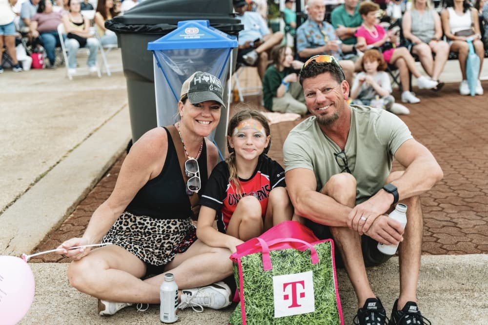 a family in Allen