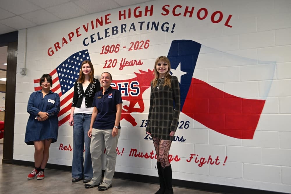 Gallery: Grapevine High School unveils 120th anniversary mural
