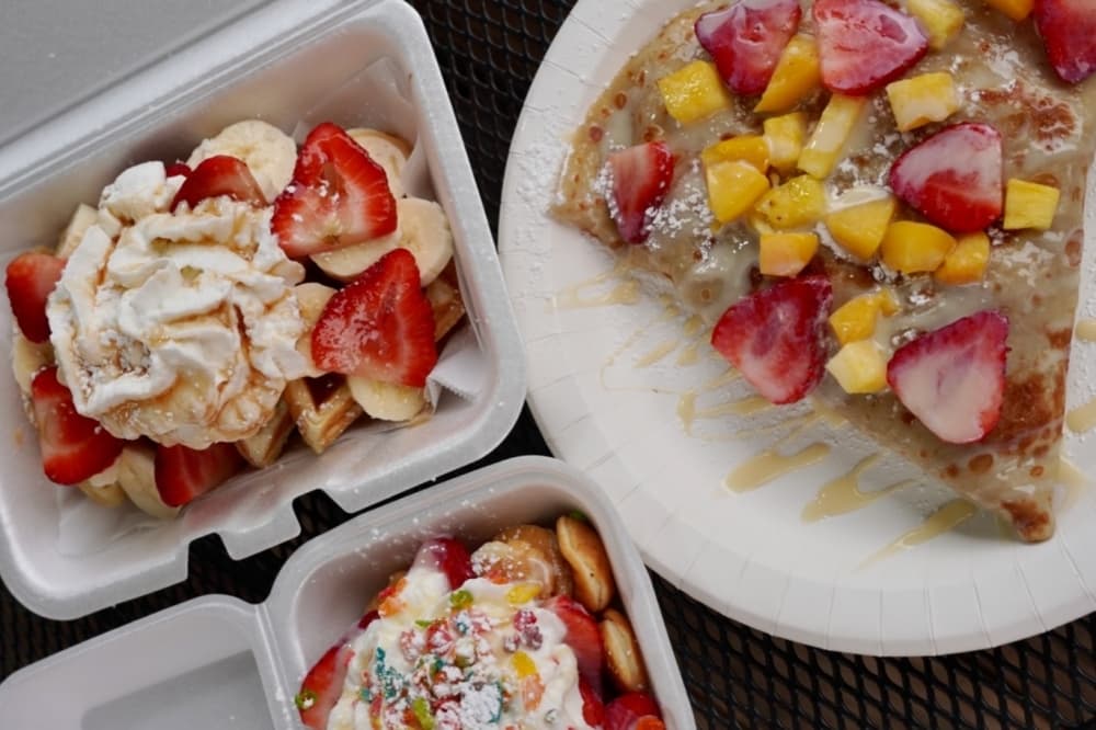Delizia now serving crepes, waffles in The Food Zone-Grand Texas