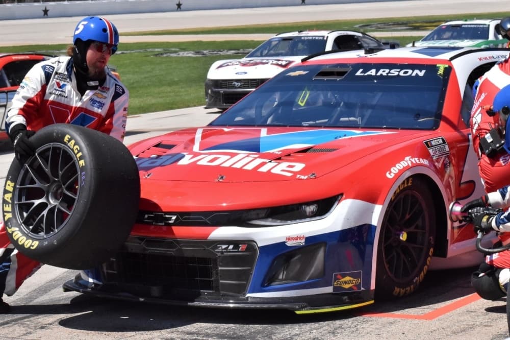 Kyle Larson's car