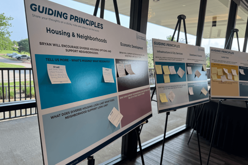 City of Bryan gathers public feedback for long-term growth with Comprehensive Plan open house