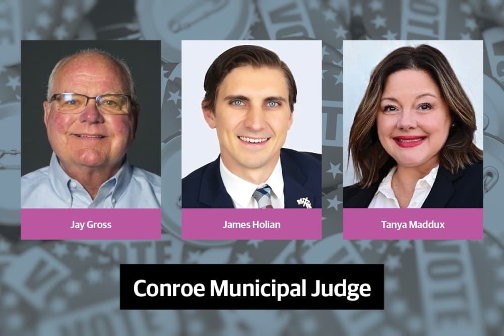 Q&A: Meet the candidates running for Conroe municipal judge