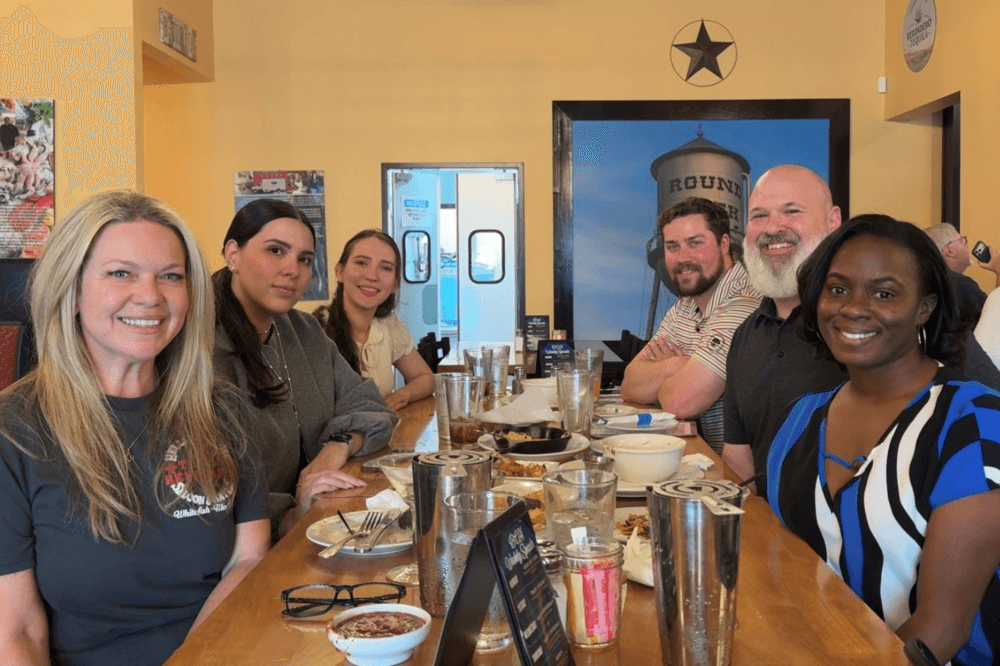 monica story's team at a happy hour
