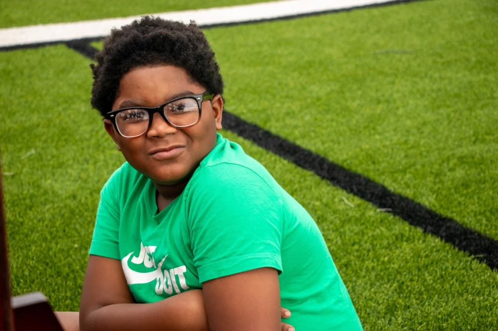 allen isd student smiling