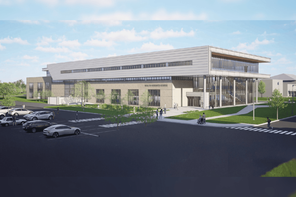 health science center rendering