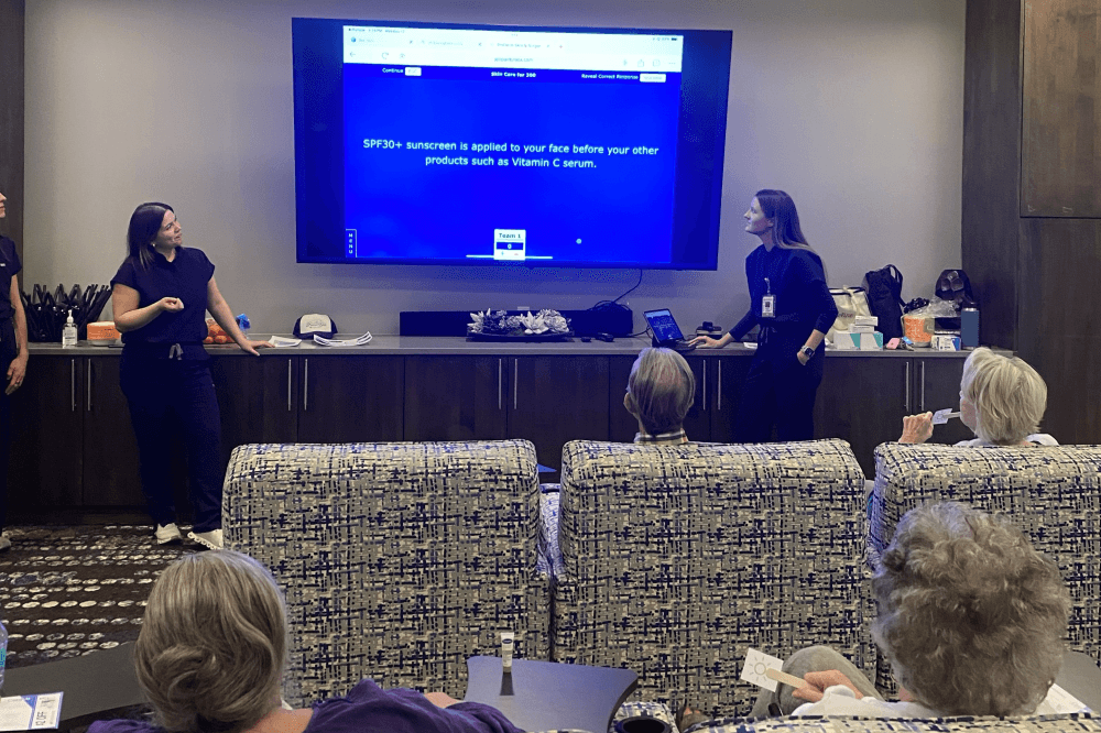 skin cancer education event