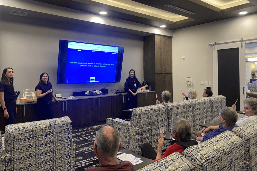 skin cancer education event