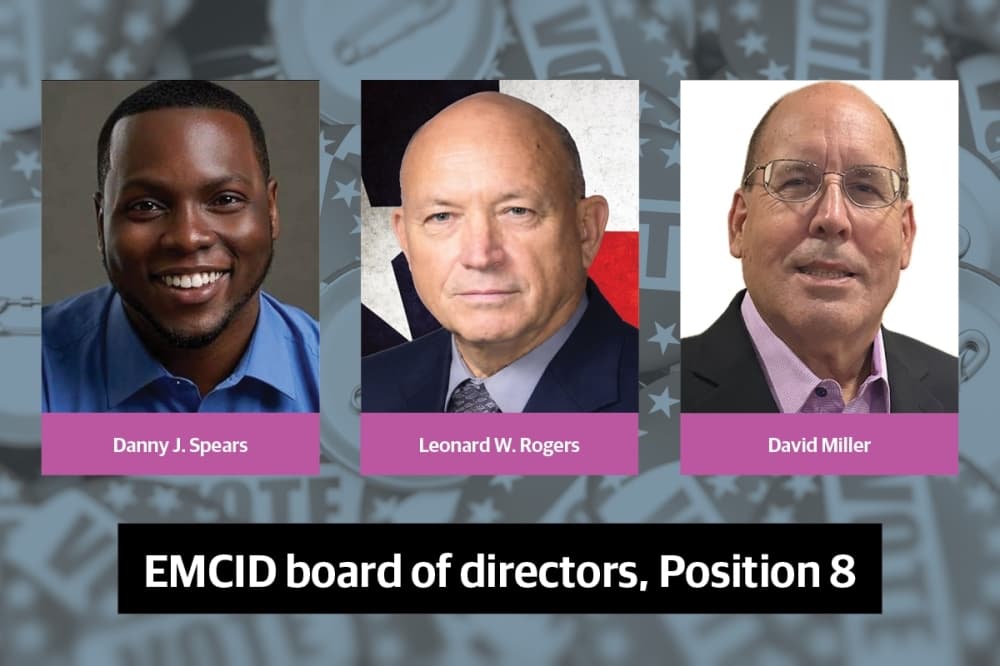 UPDATE: Incumbent Leonard W. Rogers re-elected to EMCID board of directors, Position 8
