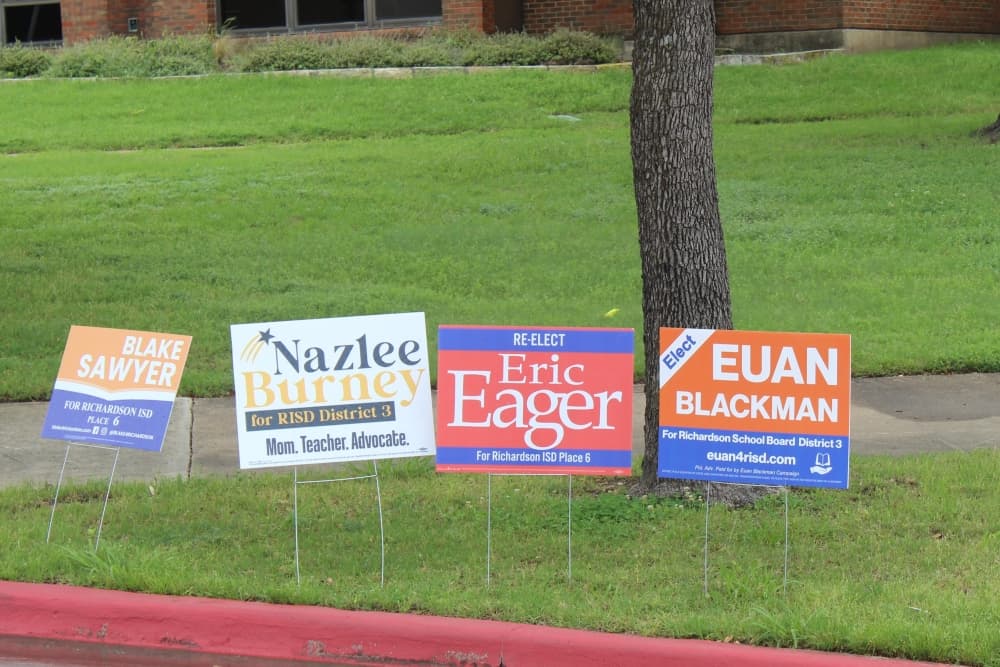 FINAL: Eric Eager, Nazlee Burney win Richardson ISD school board races, unofficial results show