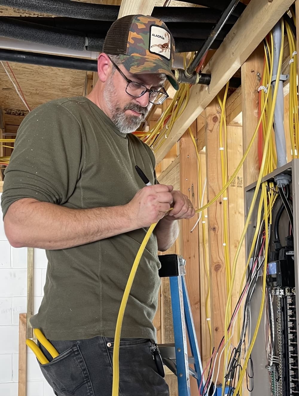 Peter Sandford’s has been in the technology sphere since he was a young teenager and served as an apprentice to his local electrician. (Courtesy Smarter Homes)