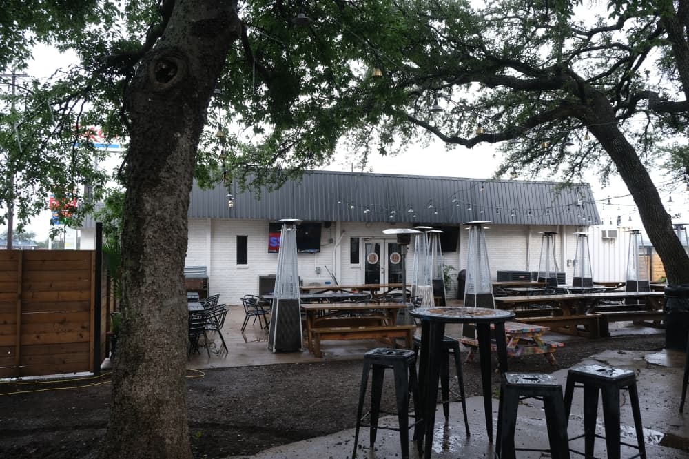Patio with outdoor seating