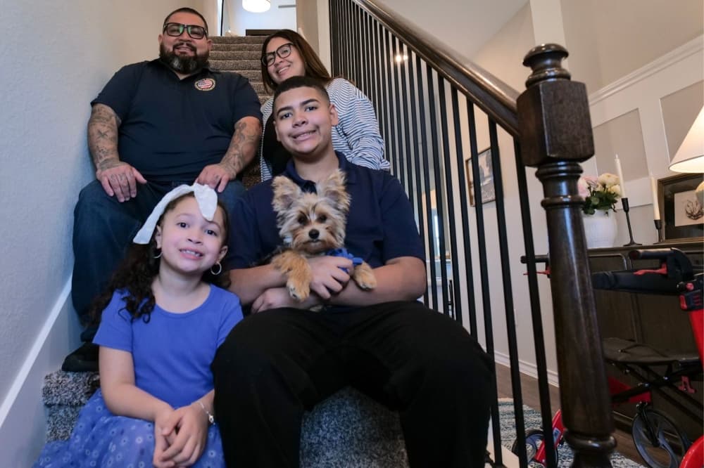 Buda home gifted to Marine veteran wounded in combat
