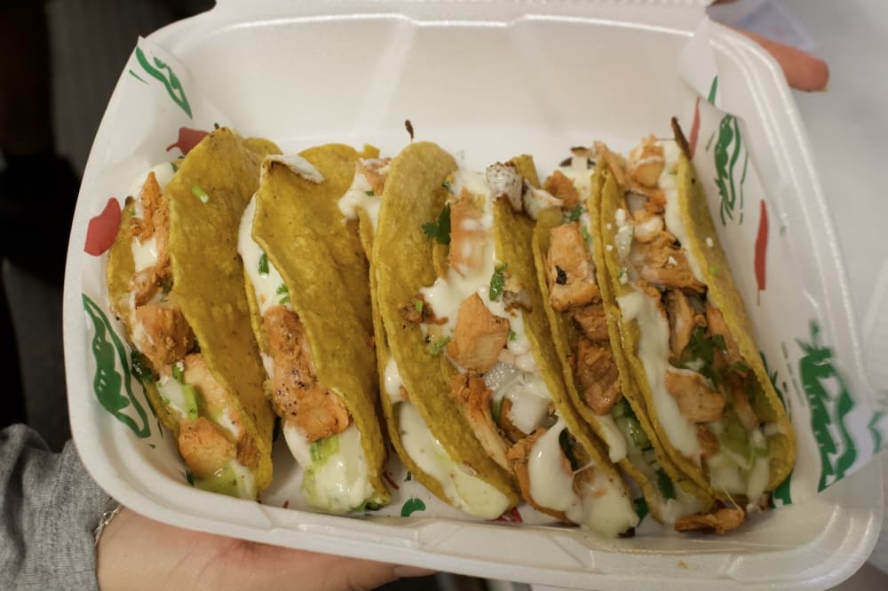 chicken tacos