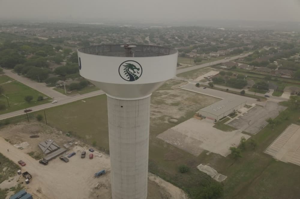 NBU continues work on $16M elevated storage tank project