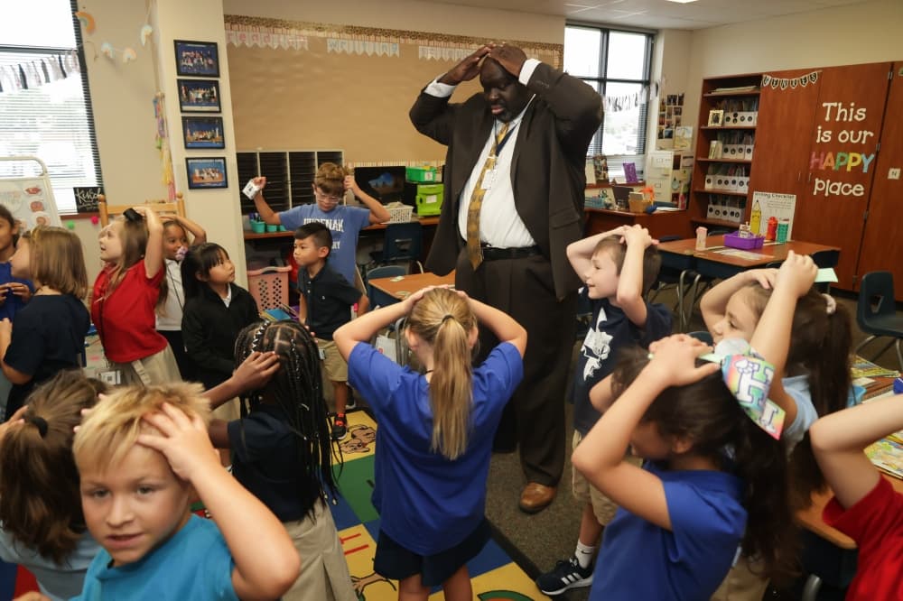 Lamar CISD Superintendent Roosevelt Nivens said he aims to be present across the district by visiting classrooms and campuses. (Courtesy Lamar Consolidated ISD)