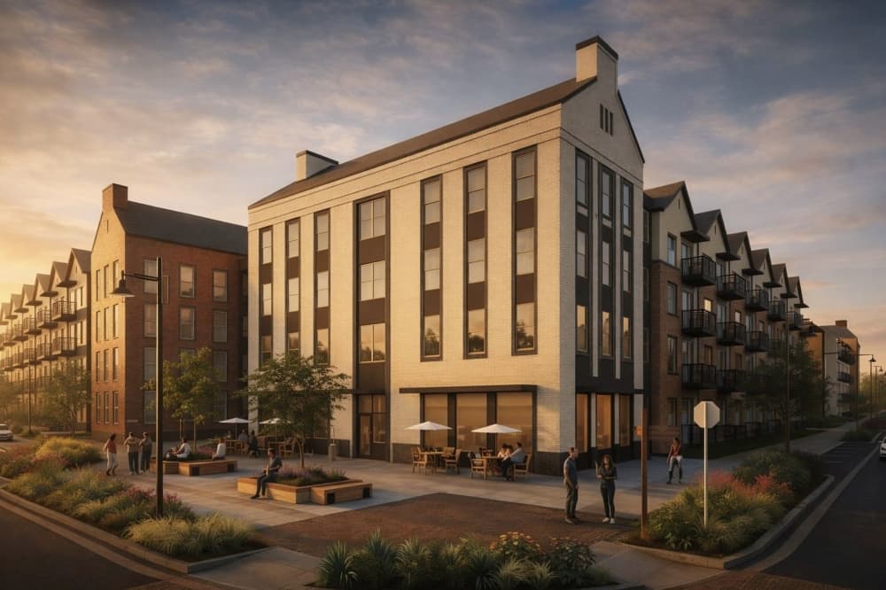 a rendering of the building