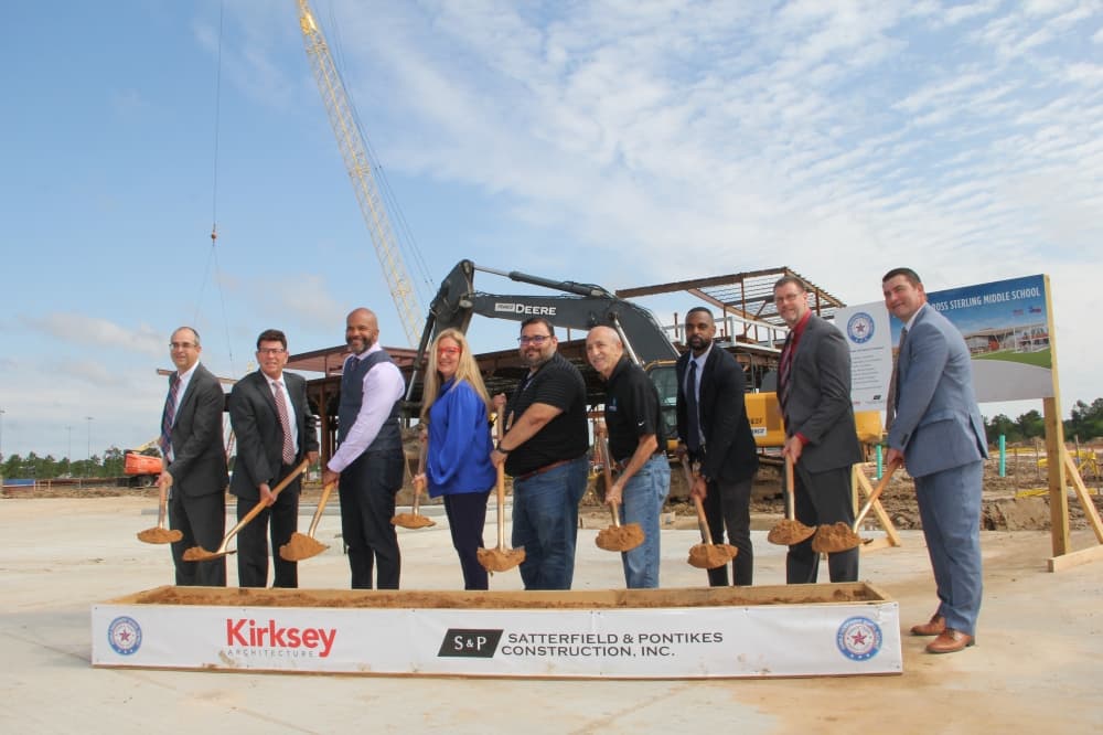 Humble ISD officials break ground on Ross Sterling Middle School replacement campus