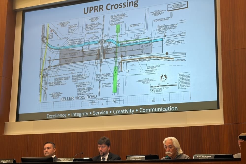 Keller officials table housing development and road work contract, deny hair salon specific use permit