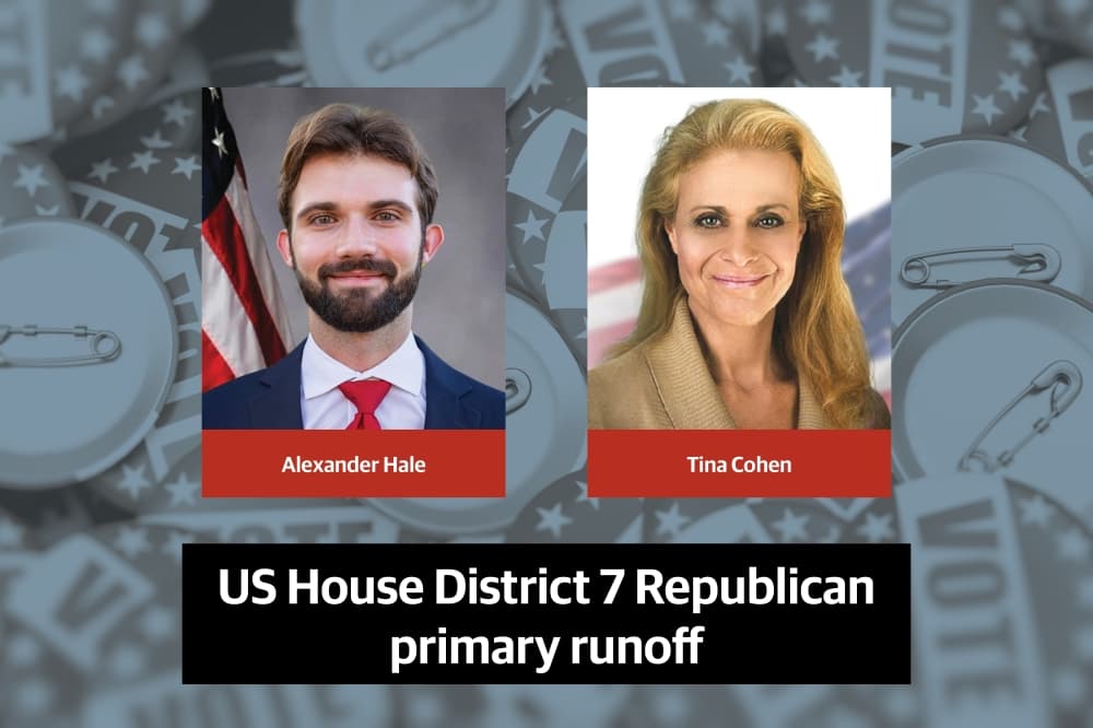 Q&A: Alexander Hale and Tina Cohen to face off in May Republican runoff for U.S. House District 7