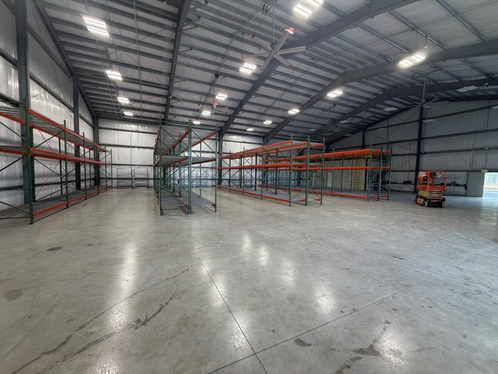 Montgomery County Precinct 4 emergency supply warehouse interior