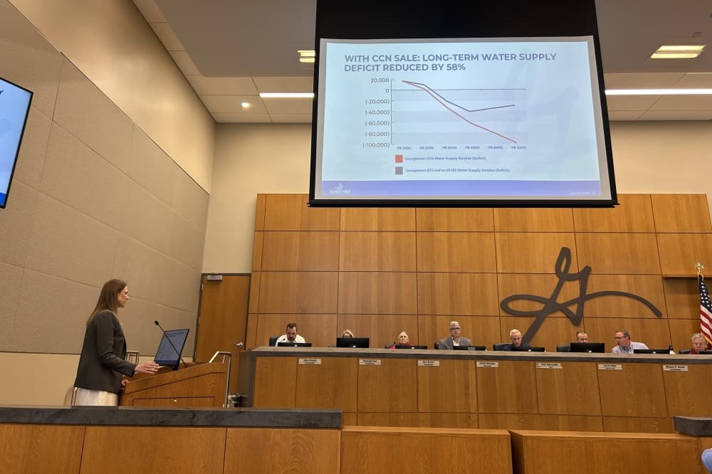 Georgetown approves initial agreement for future water supply