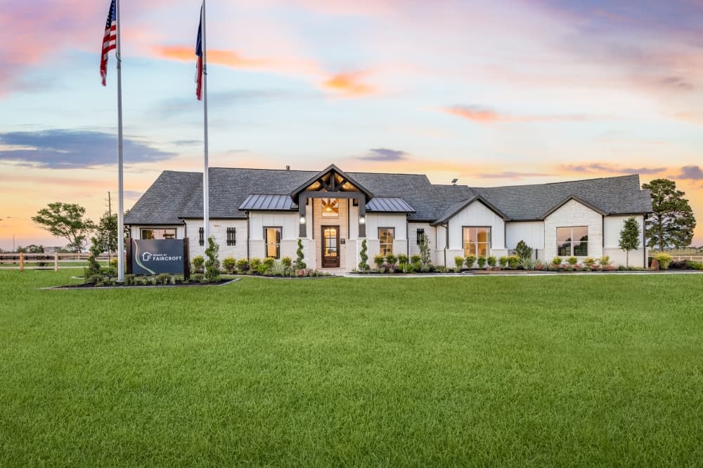 homes by faircroft model home