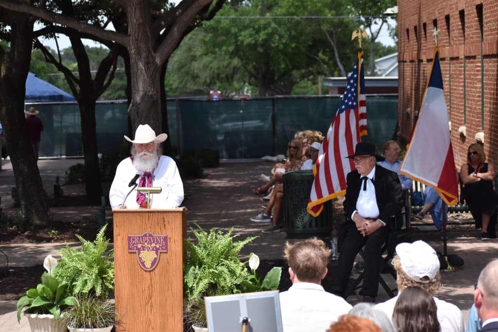 Paul W. McCallum speaking