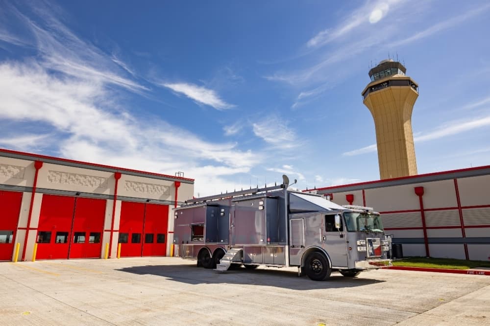 $130 million East Aircraft Rescue and Firefighting Station opens at DFW Airport
