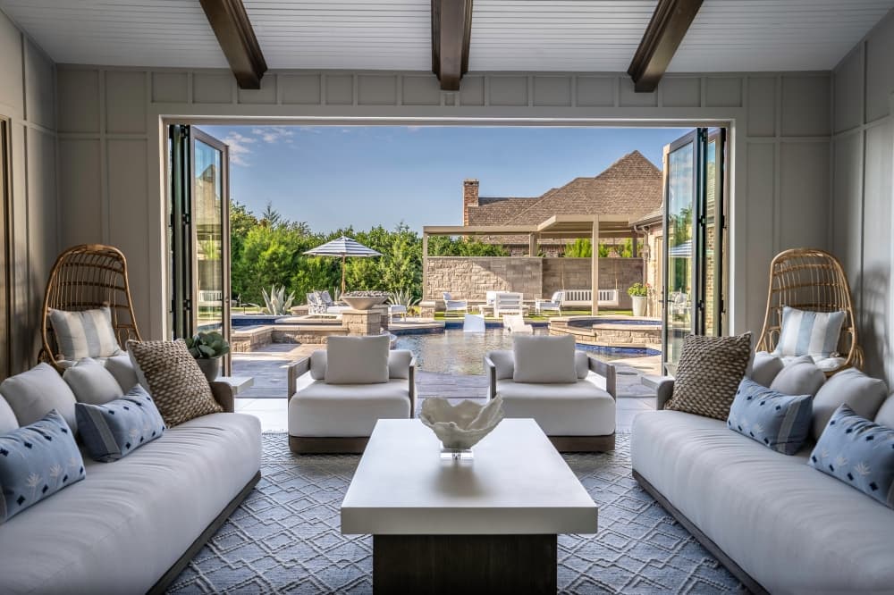 Residential space designed by Burress Design Group