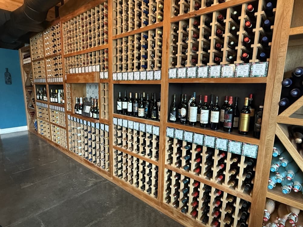 wine wall