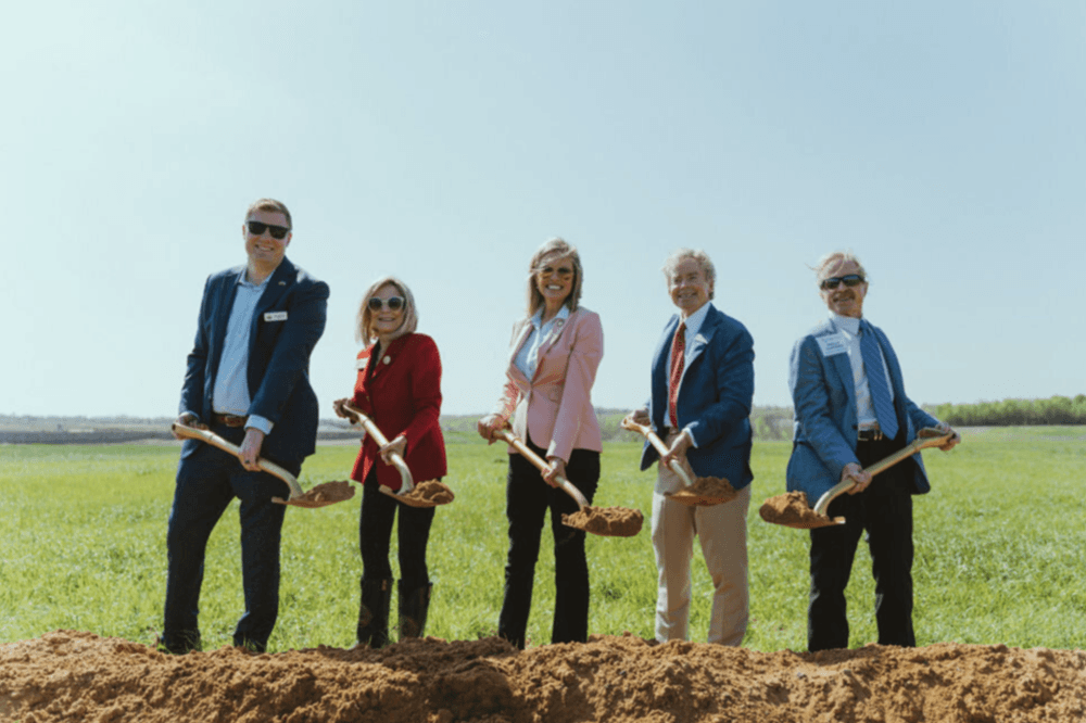 Huffines Communities celebrated a groundbreaking event in March for Serenade Texas, a new 468-acre master planned community in Celina. (Courtesy Huffines Communities)