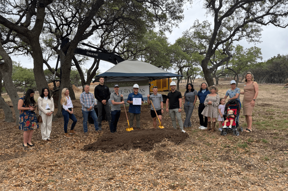 groundbreaking of assisted living in Boerne