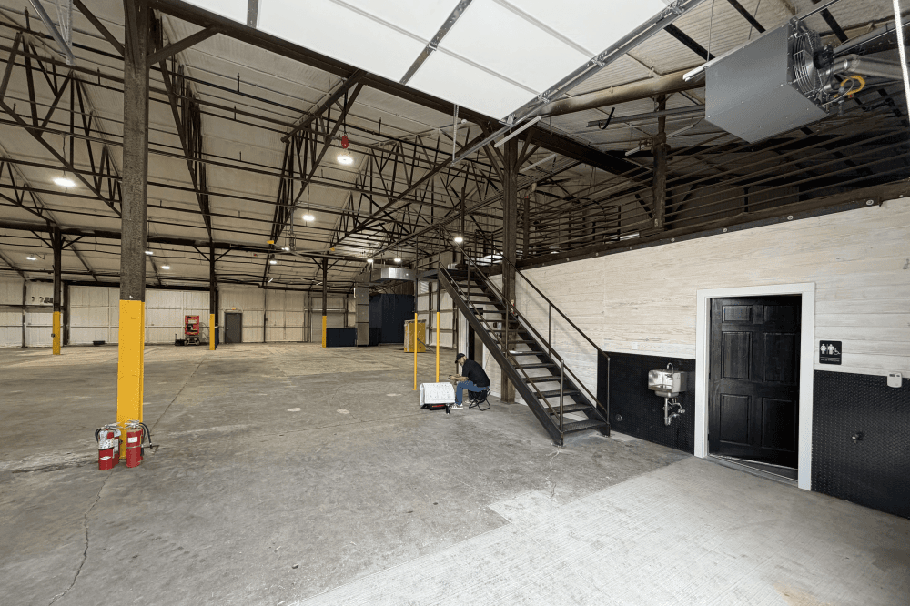 e3storage mckinney garage space with mazzanine