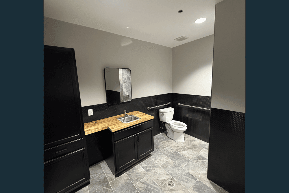 e3storage mckinney bathroom