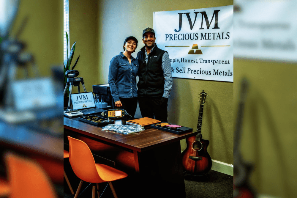 jvm precious metals owners smiling