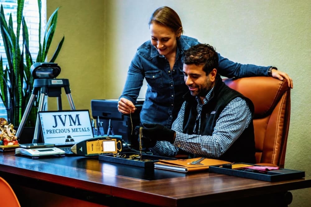 jvm precious metals owners looking at gold