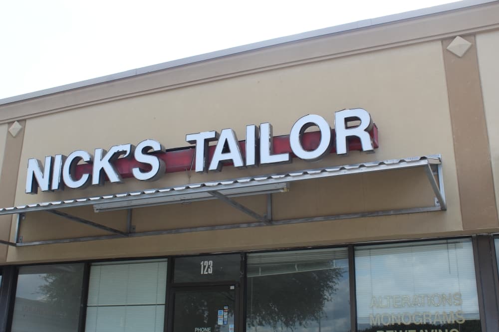 Nick’s Tailor now closed in Richardson