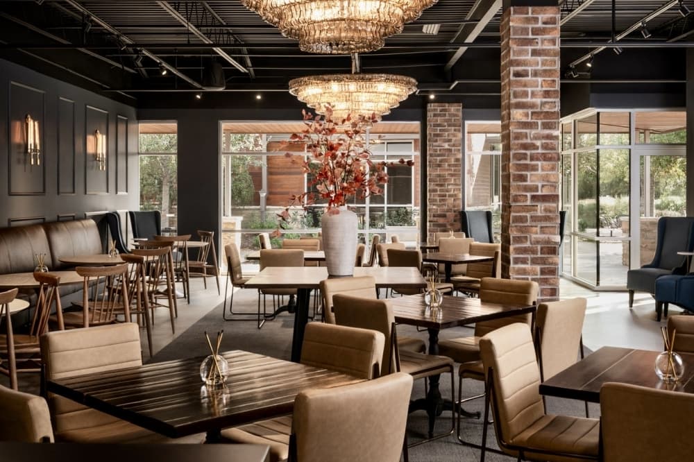 The business has also designed interiors for businesses such as country clubs and the Haven Event Venue. (Courtesy Woodlands Style House)