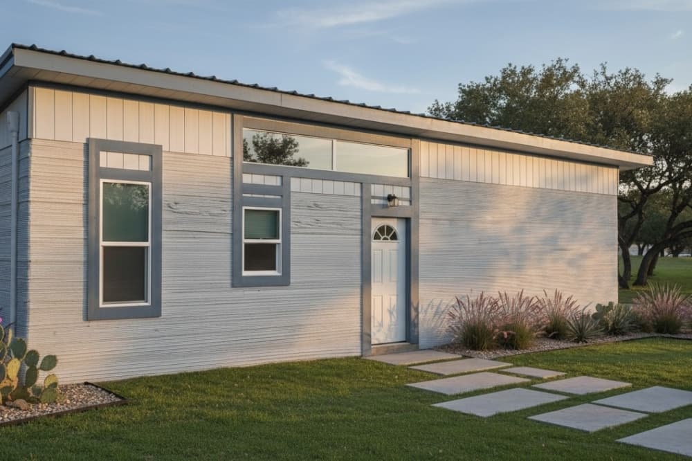 The first house built by Print3D Technologies