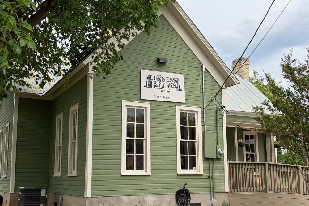 An exterior shot of Lioness Book