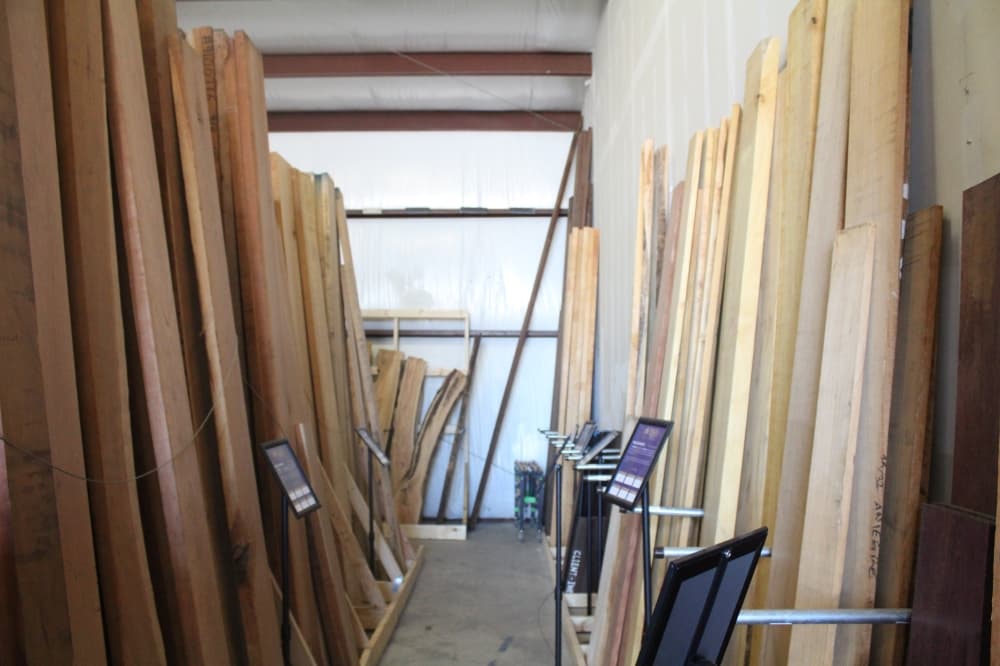 Fells Hardwood Supply started as a side project in Jamie and David Fells’ garage, and has grown into a business aimed at filling a gap in the Central Texas woodworking community. (Jillian Nachtigal/Community Impact)
