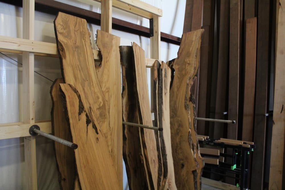 Fells Hardwood Supply offers a range of exotic woods, which are anything not grown in the U.S. (Jillian Nachtigal/Community Impact)