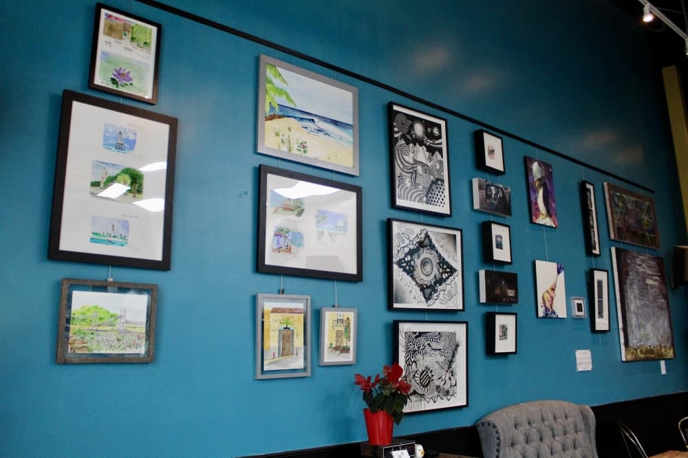 art on a wall