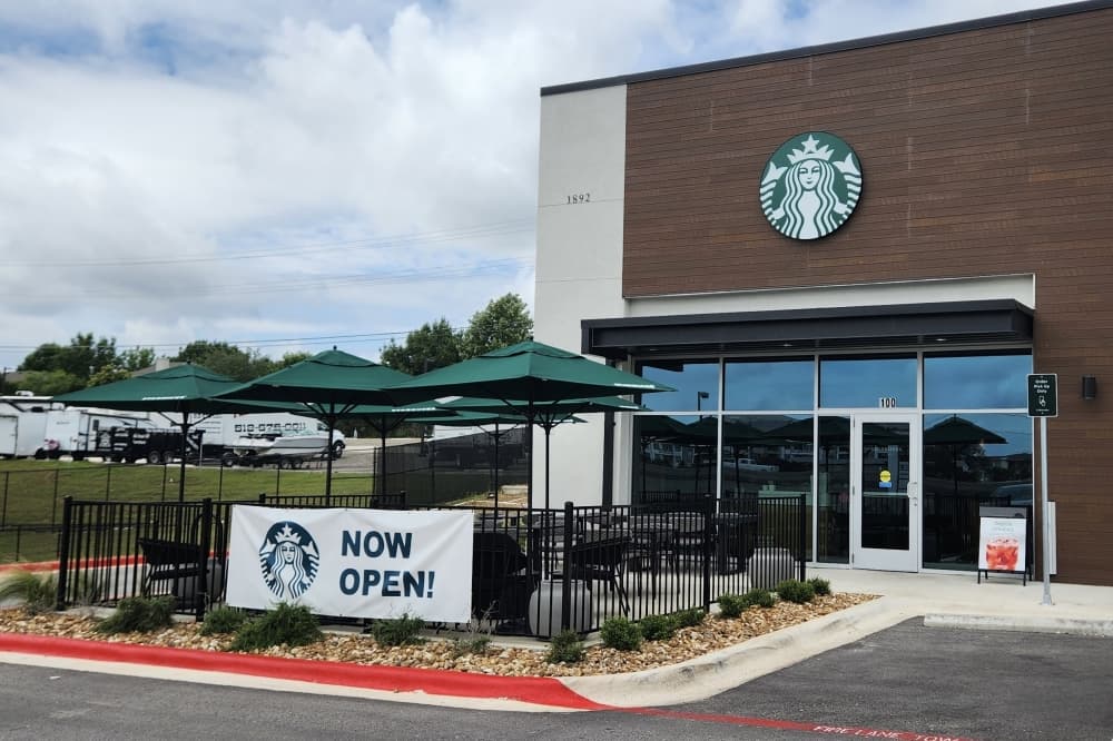 New Starbucks location open along US 183 in Leander